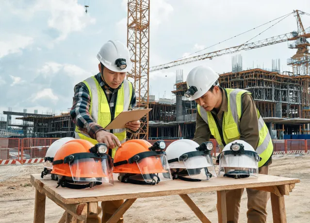 Construction helmet accessory review