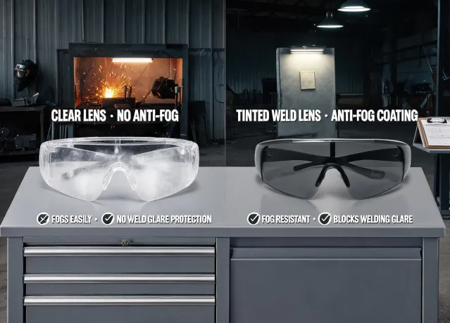 Safety eyewear lens review